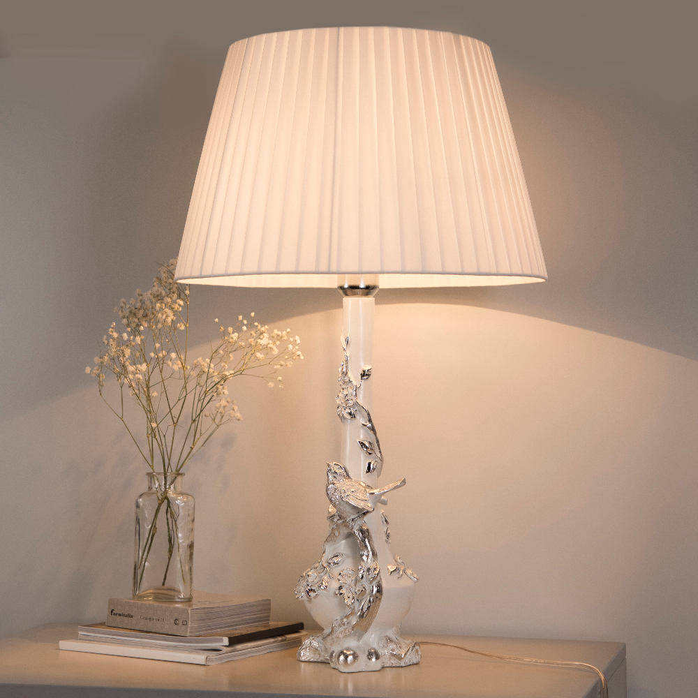 Настольная лампа Атмосфера с абажуром Шик