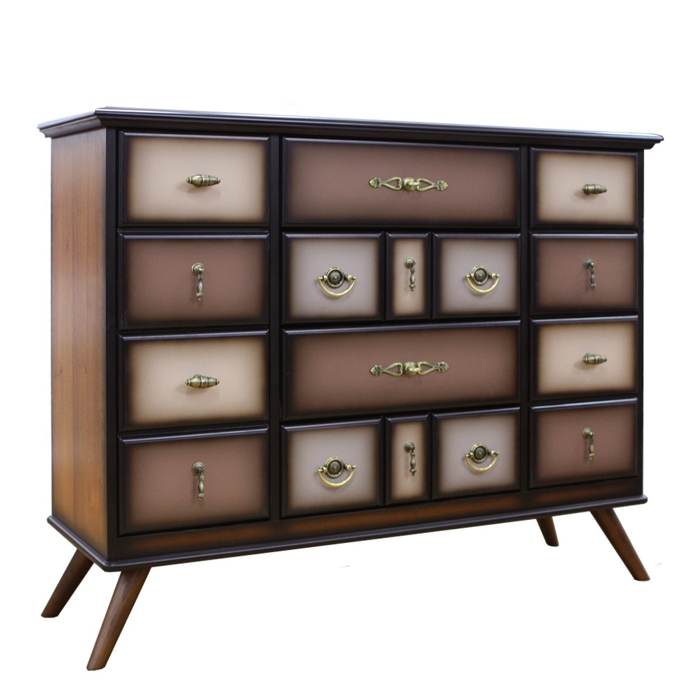 Комод Пандора 2 с 4 ящиками и 2 полками