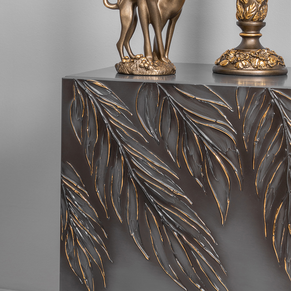 Тумба прикроватная Тропики с 1 полкой Графика левая