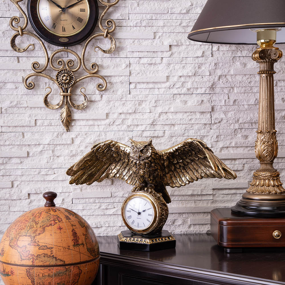 Часы настольные Сова Хранительница