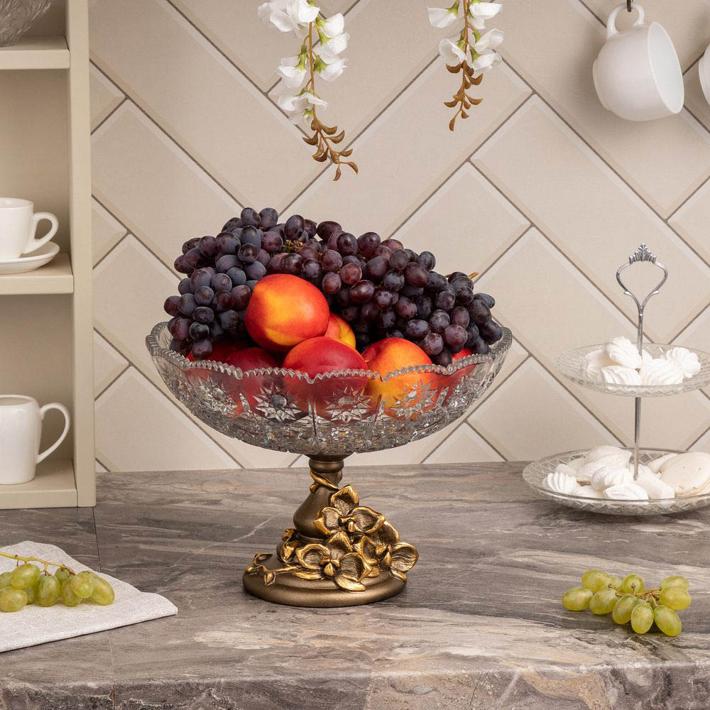 Фруктовница-конфетница Орхидея Лелия