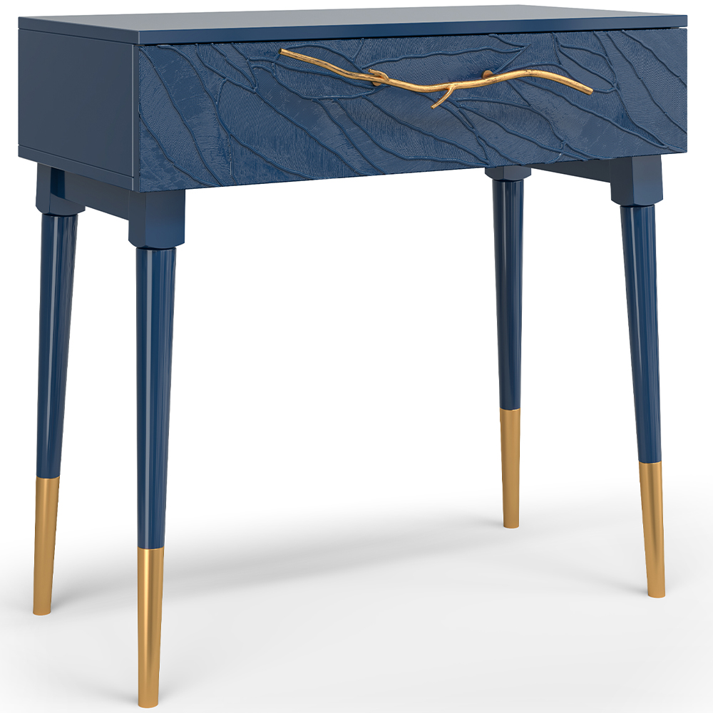 Консоль Эстетика Флоры Цветная Стиль Золото