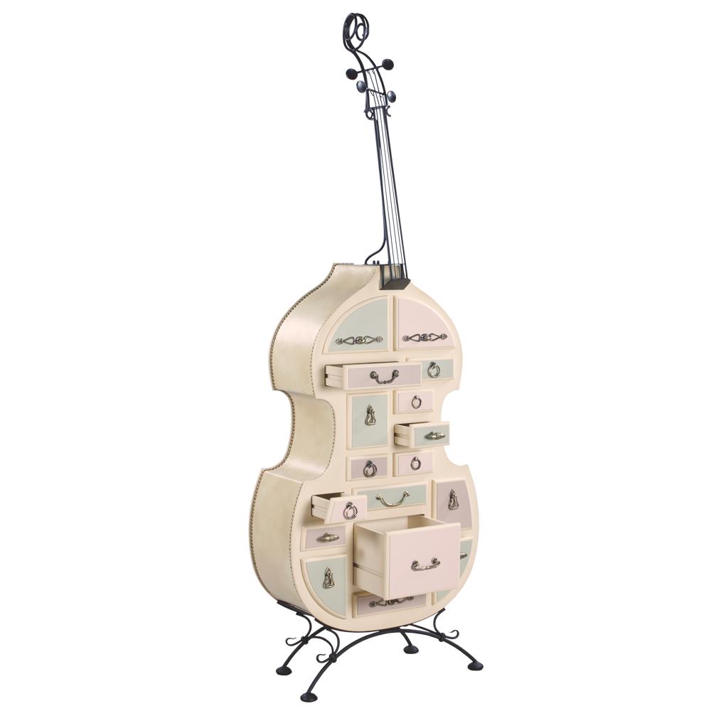 Контрабас Комод Акварель