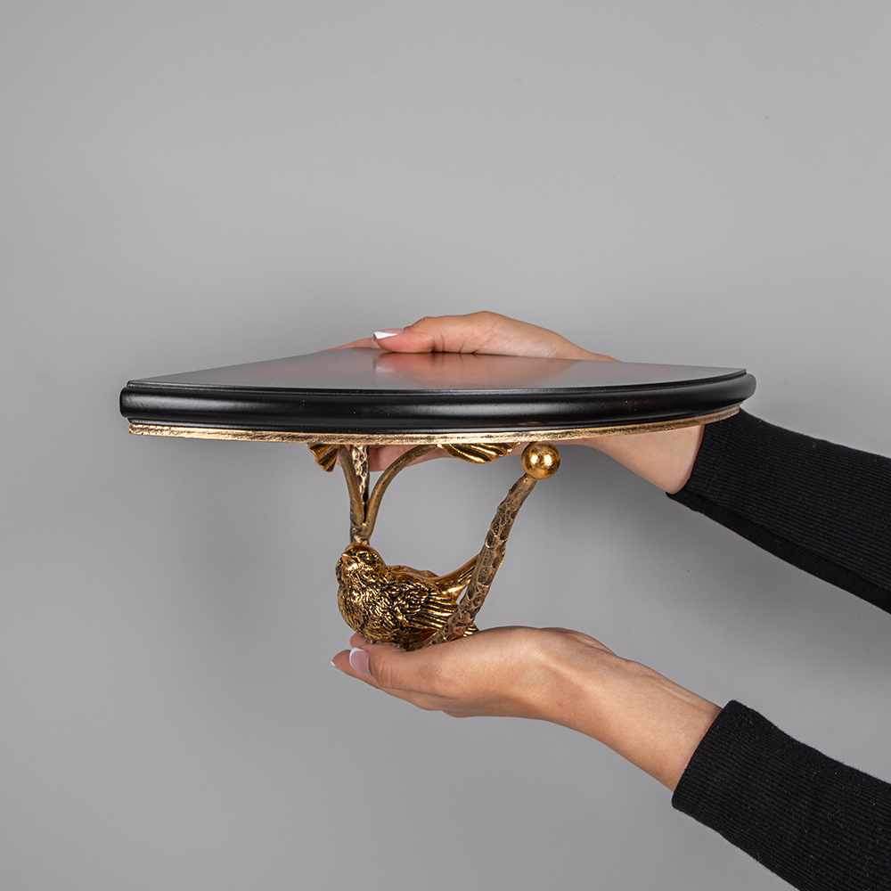 Полочка Атмосфера кованая угловая