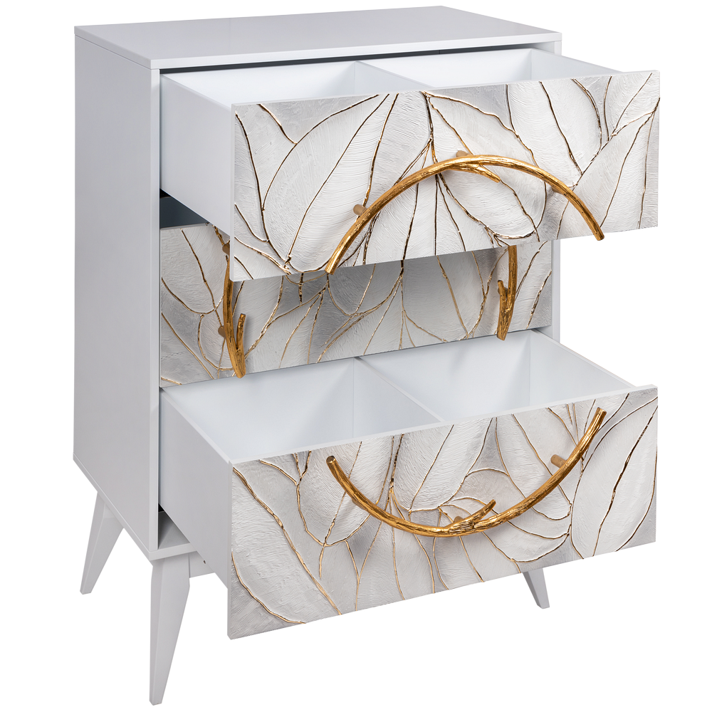 Комод Эстетика Графика с 3 ящиками