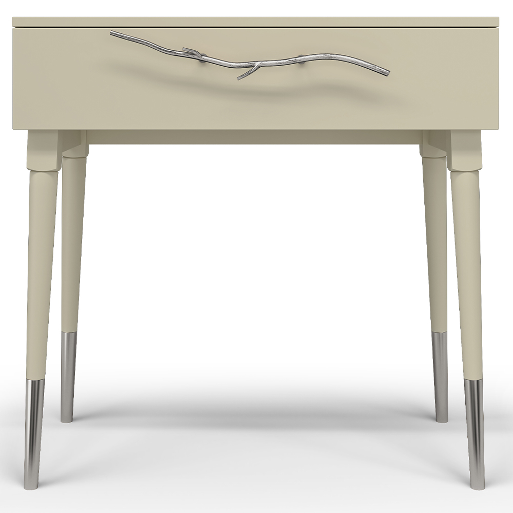 Консоль Эстетика Бархата Цветная Стиль Серебро