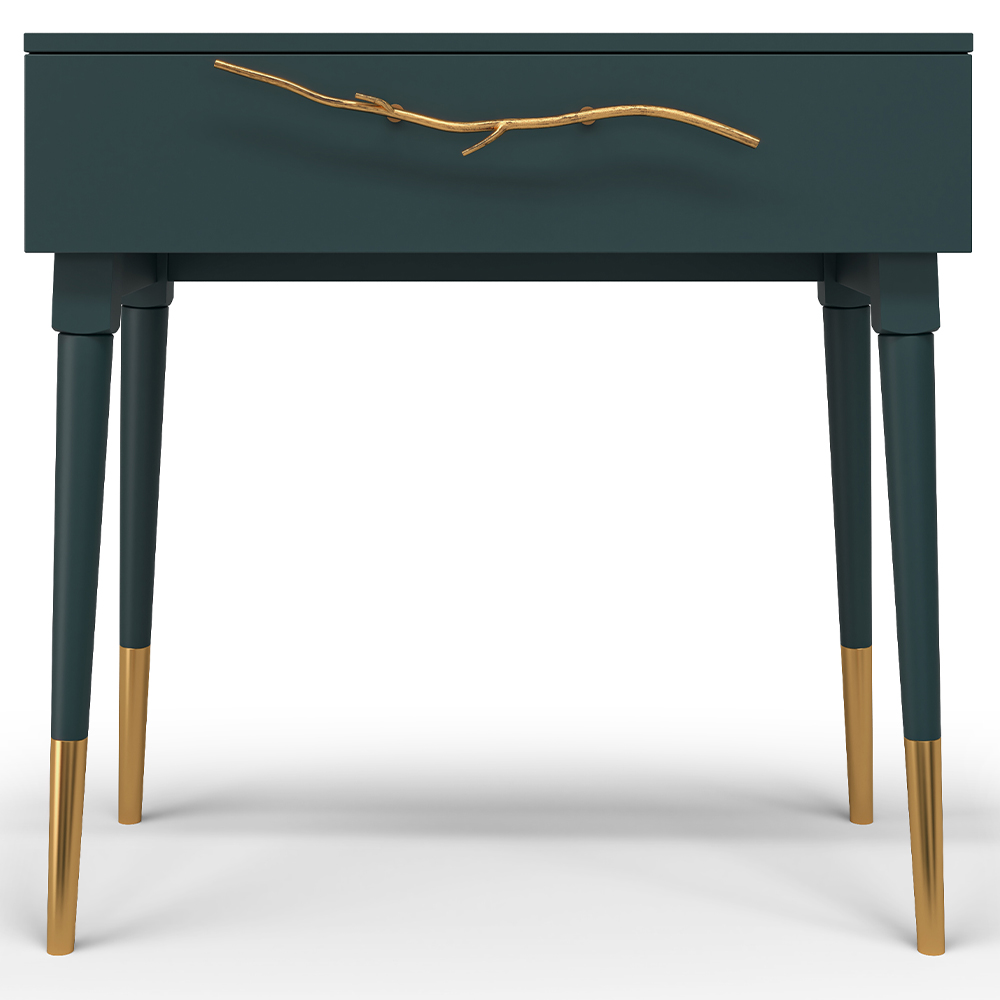 Консоль Эстетика Бархата Цветная Стиль Золото