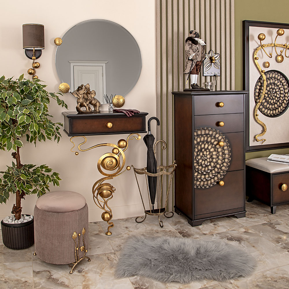 Пуф круглый Атмосфера Лето