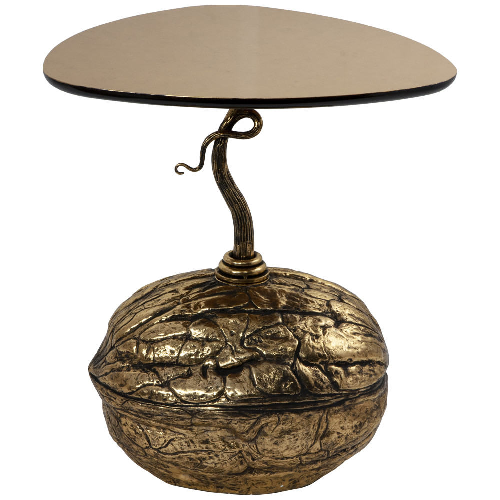 Столик декоративный Царский орех