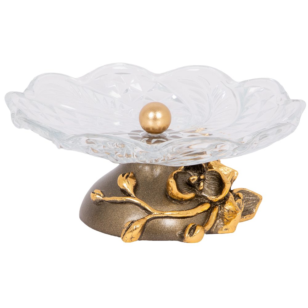 Фруктовница-конфетница Орхидея Лайм