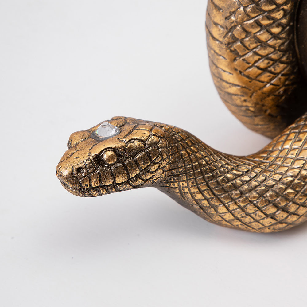 Часы настольные Змея Линда