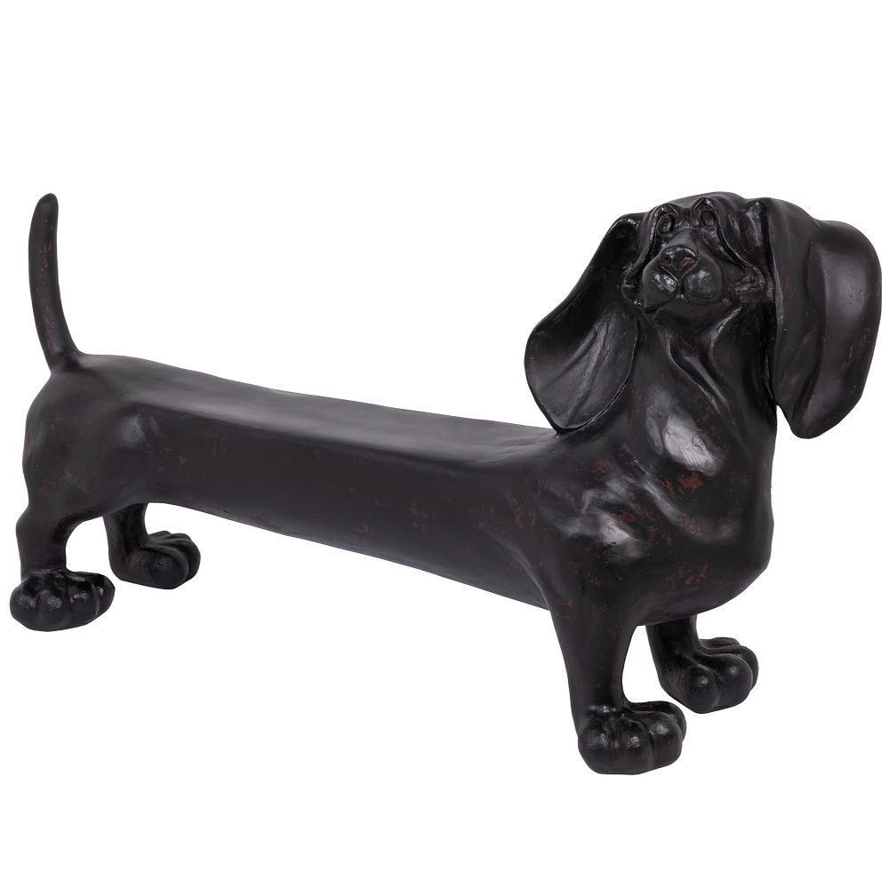 Садовая скамейка Такса Клякса средняя правосторонняя