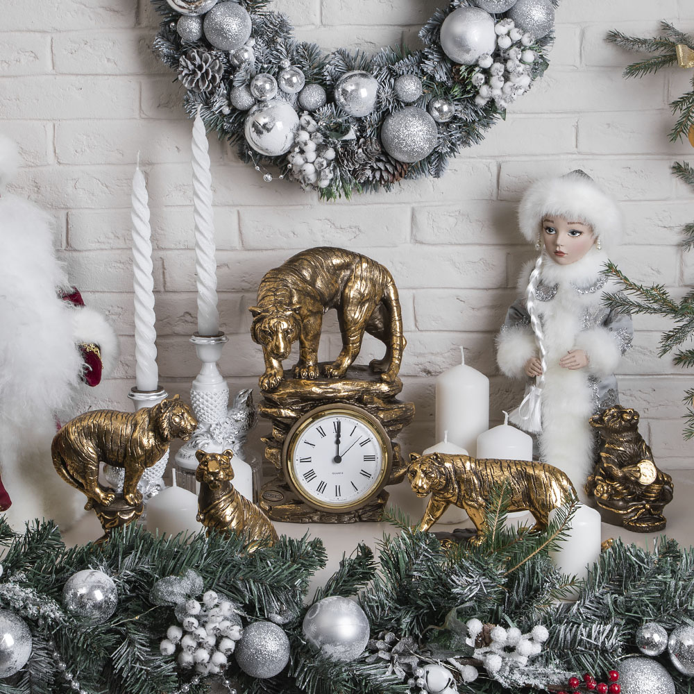 Часы настольные Тигр