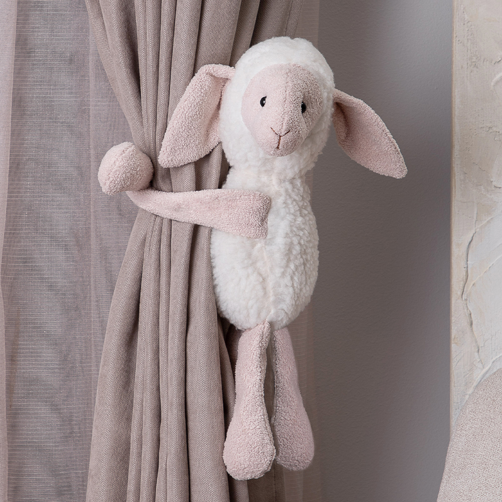 Текстильный подхват для штор Овечка 