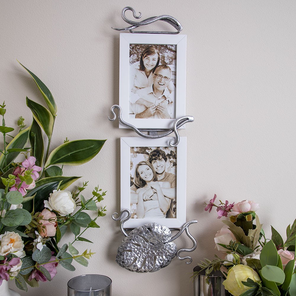 Фоторамка настенная Монстера на 2 фото