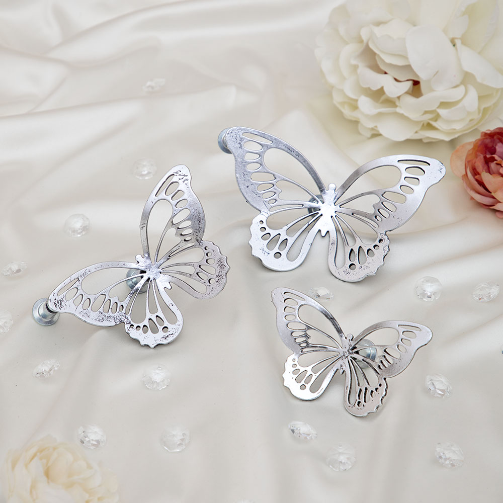 Ручка мебельная Бабочки 110