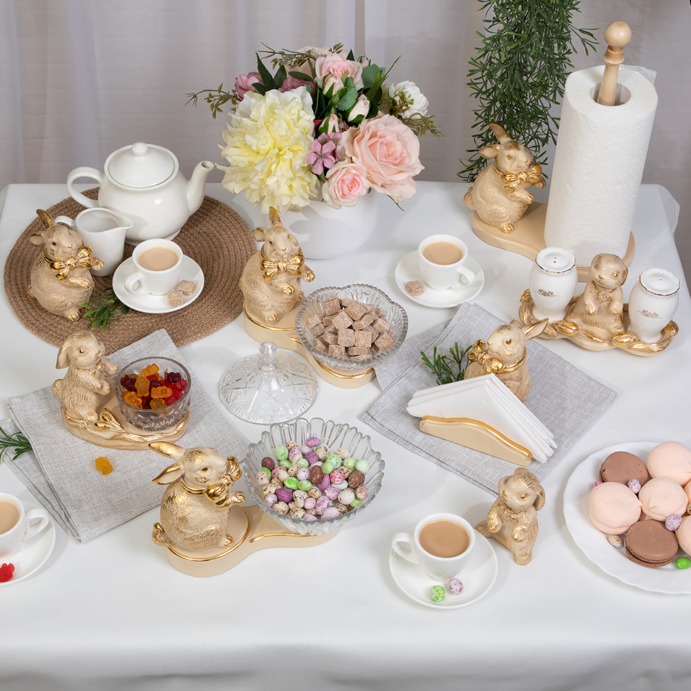 Фруктовница-конфетница Кролик-мечтатель