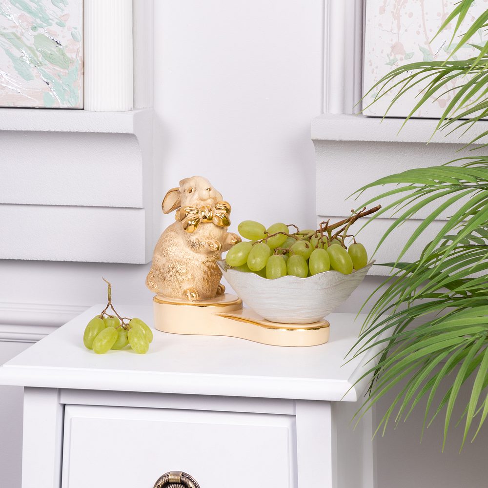 Фруктовница-конфетница Кролик Бантик