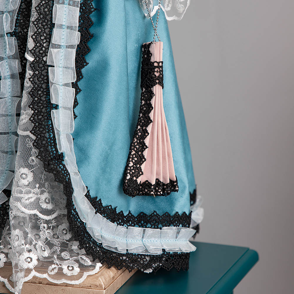 Коллекционная кукла Кошка Баронесса интерьерная