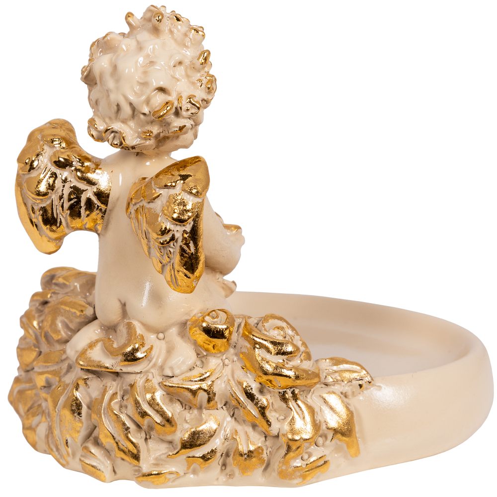 Мыльница Ангел с розами 