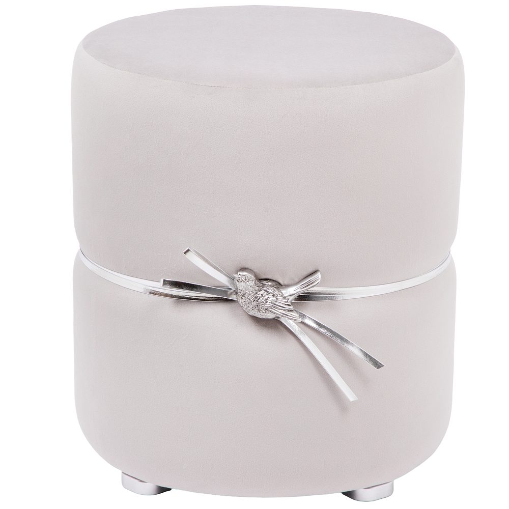 Пуф круглый Птичка