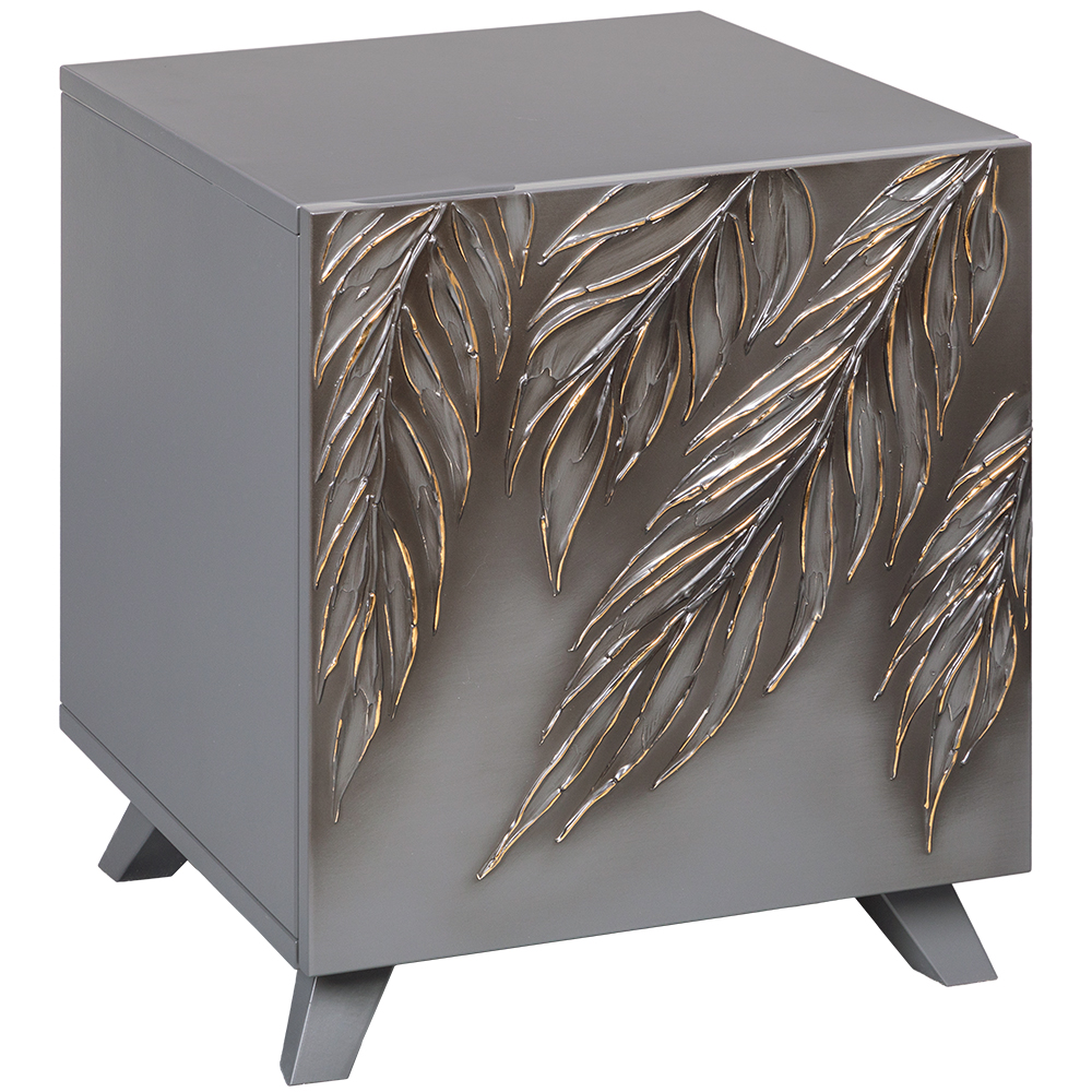 Тумба прикроватная Тропики с 1 полкой Графика правая