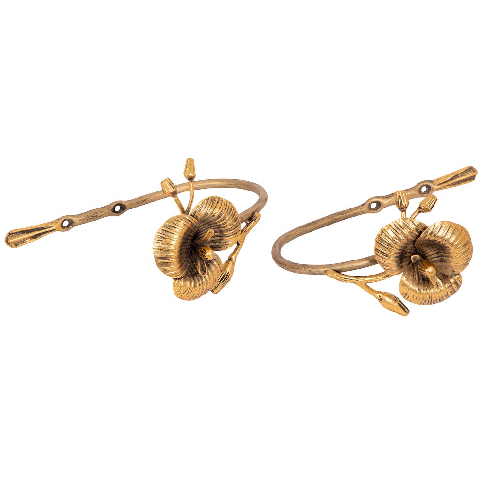 Подхваты держатели для штор Орхидея (2 шт.)