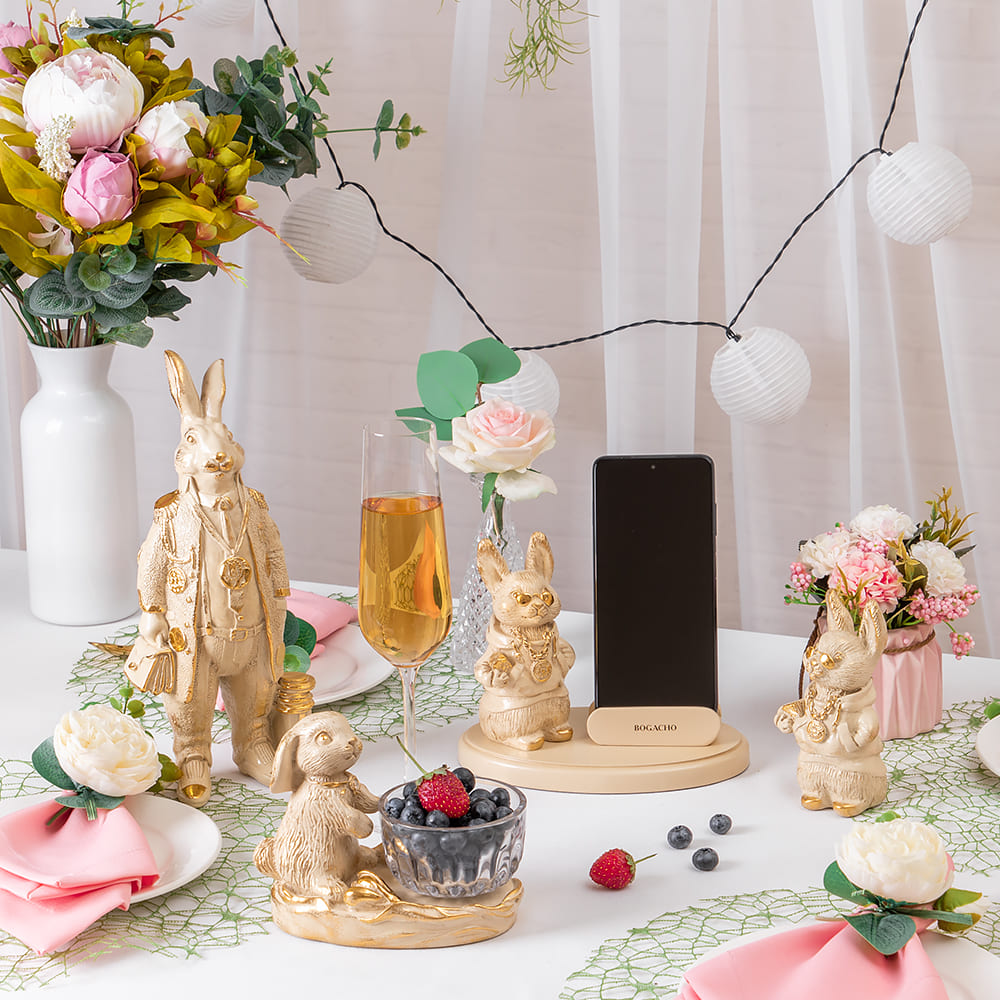 Фруктовница-конфетница Кролик-мечтатель