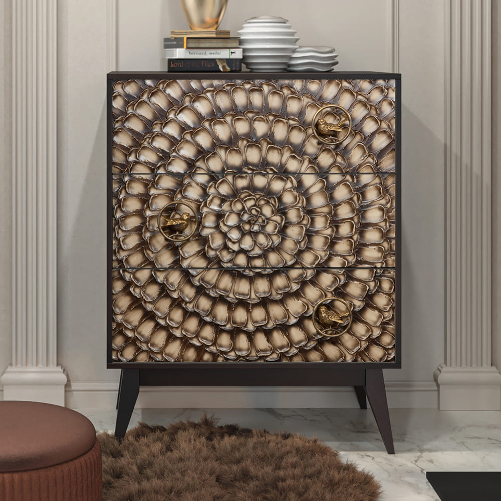 Комод Атмосфера Птички с 3 ящиками