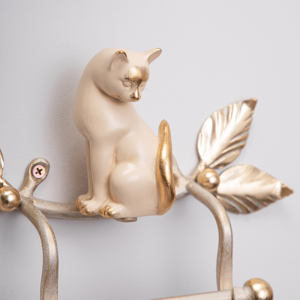 Держатель для туалетной бумаги Кот Мур