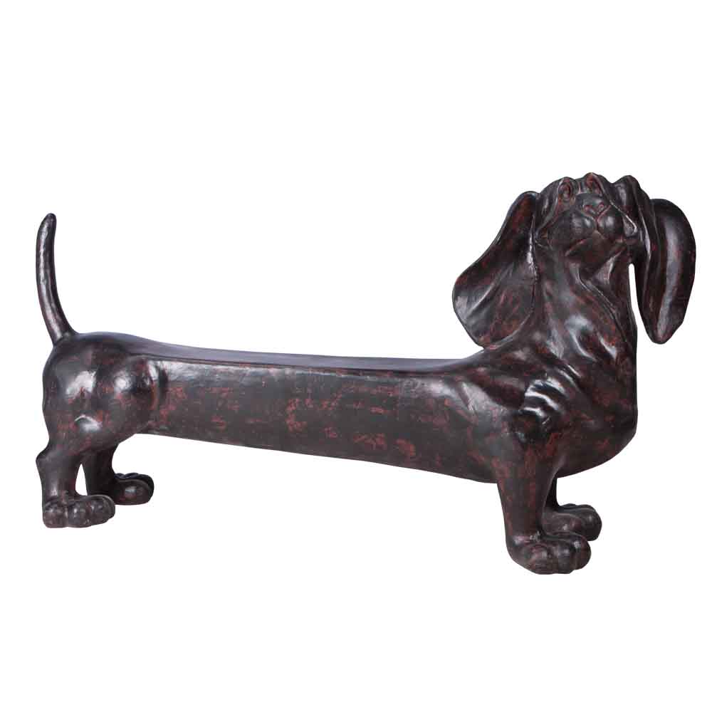 Садовая скамейка Такса Клякса средняя - левосторонняя