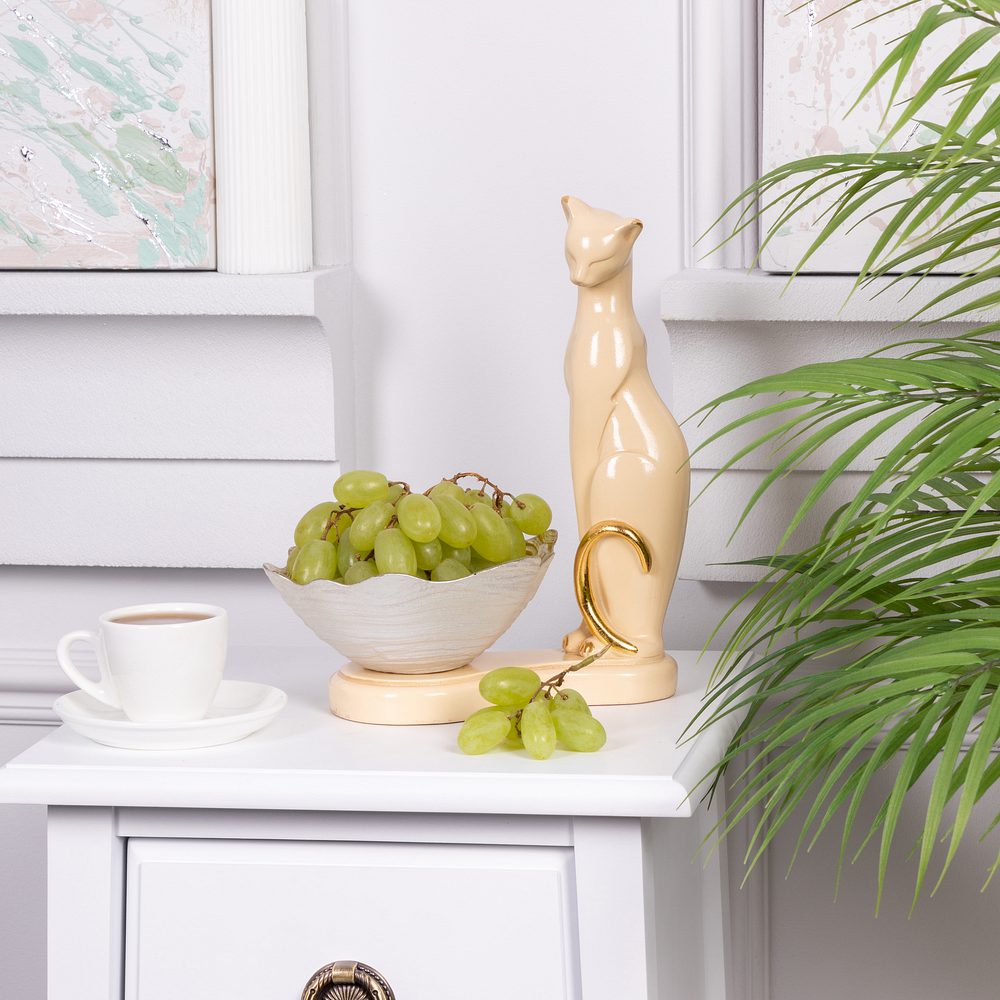 Фруктовница-конфетница Кошка Грация