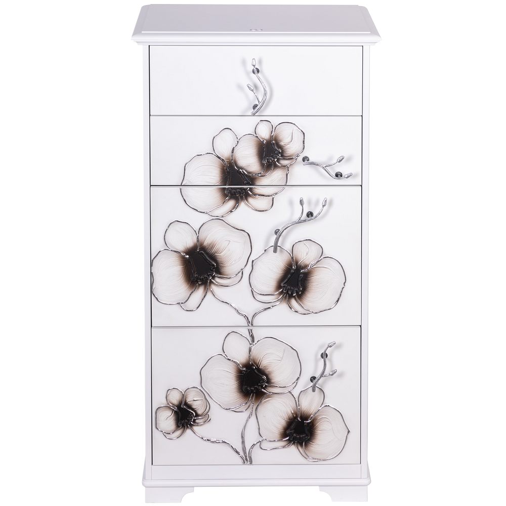 Комод Орхидея Мираж с 4 ящиками