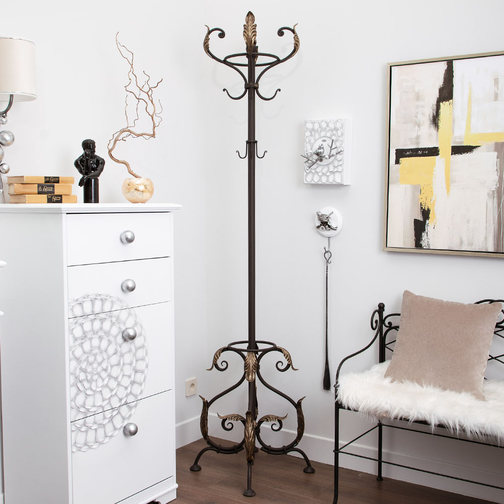 Вешалка напольная Версаль для одежды кованая