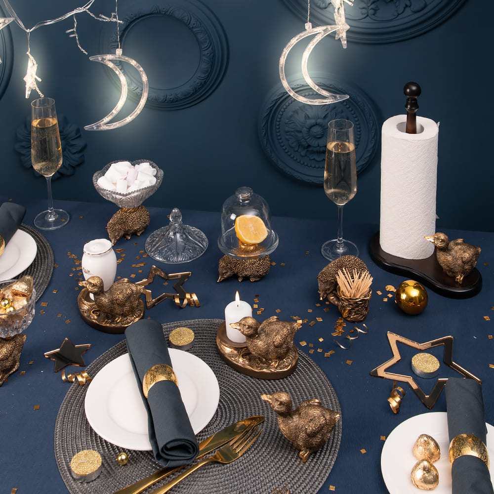 Сахарница с крышкой Ёжик стеклянная