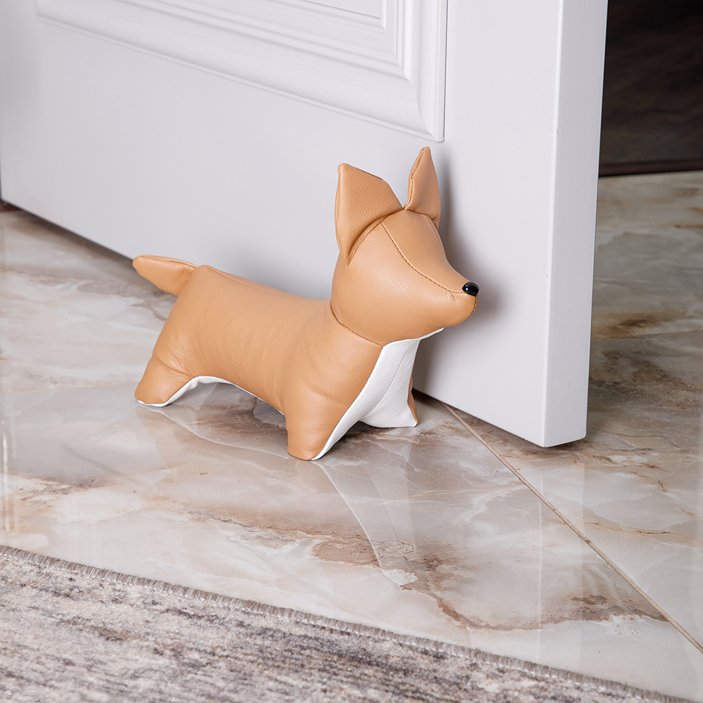 Стоппер Собака Корги напольный