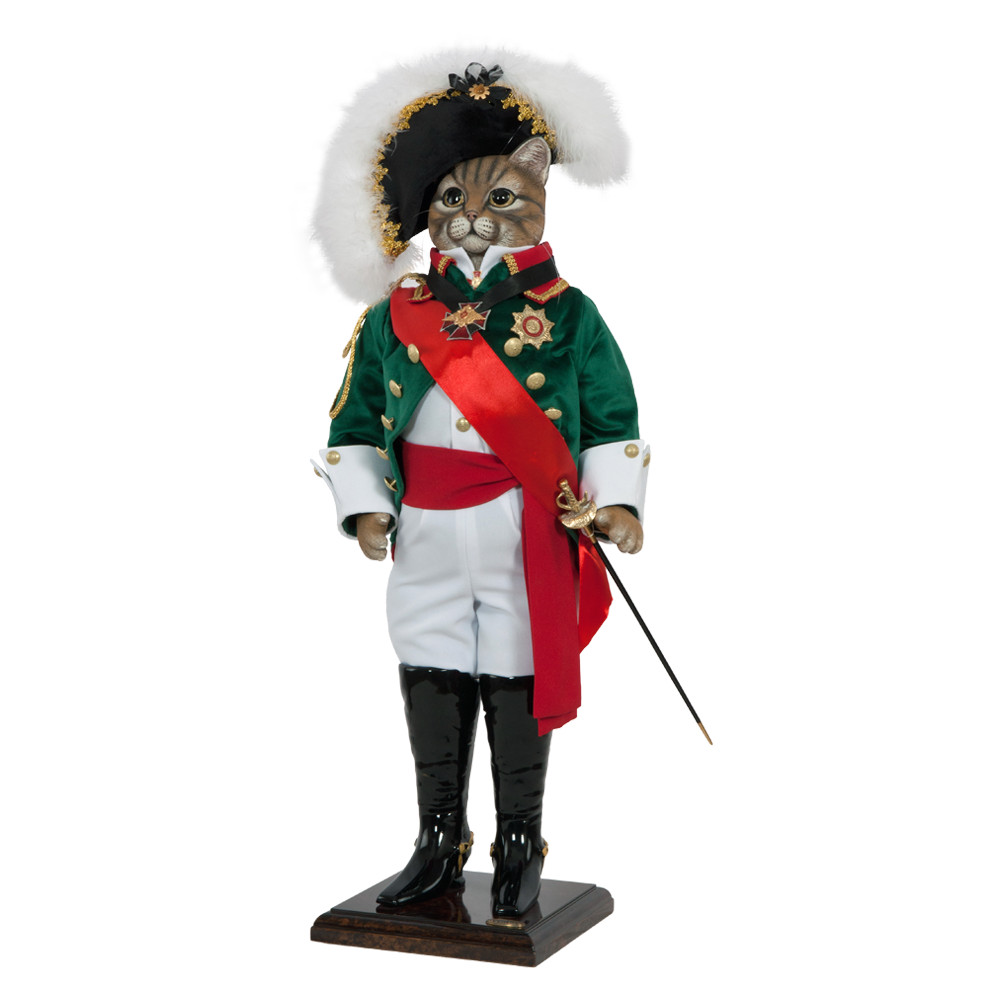 Коллекционная кукла Кот Адмирал Дункан интерьерная