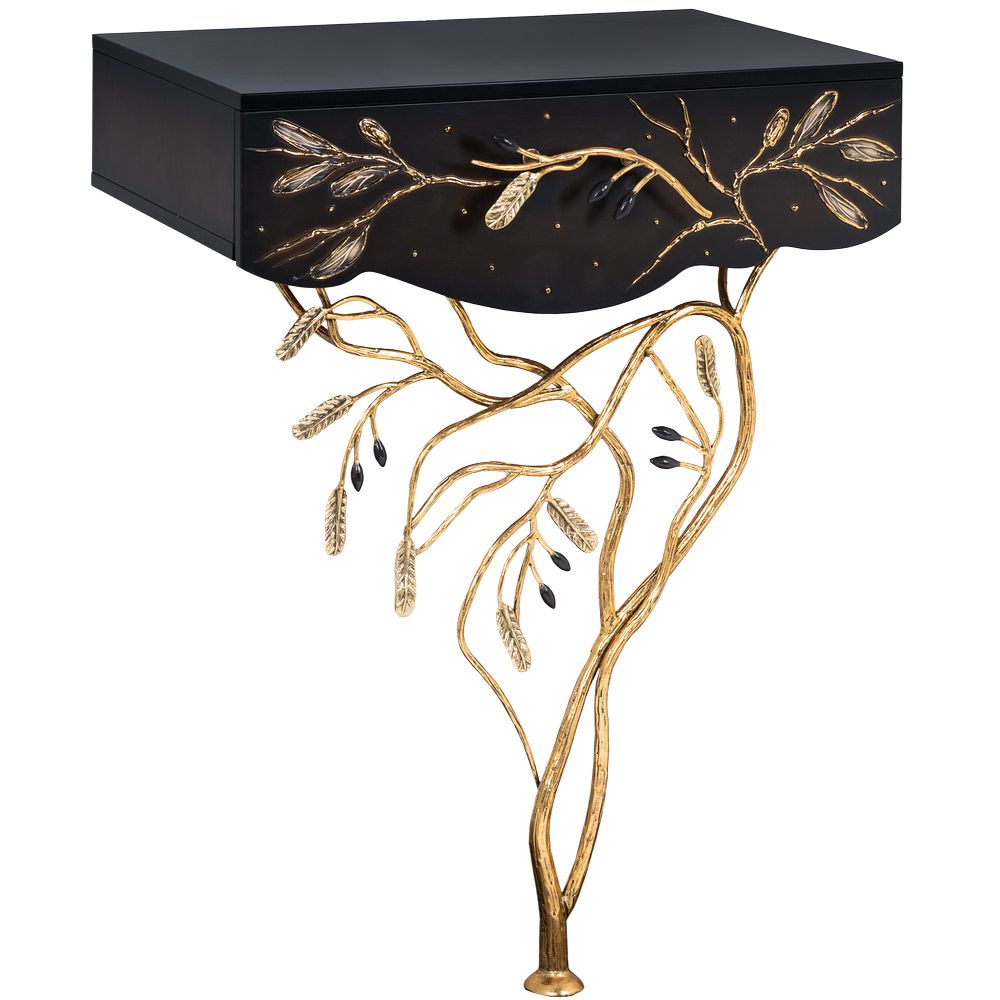 Консоль Олива пристенная