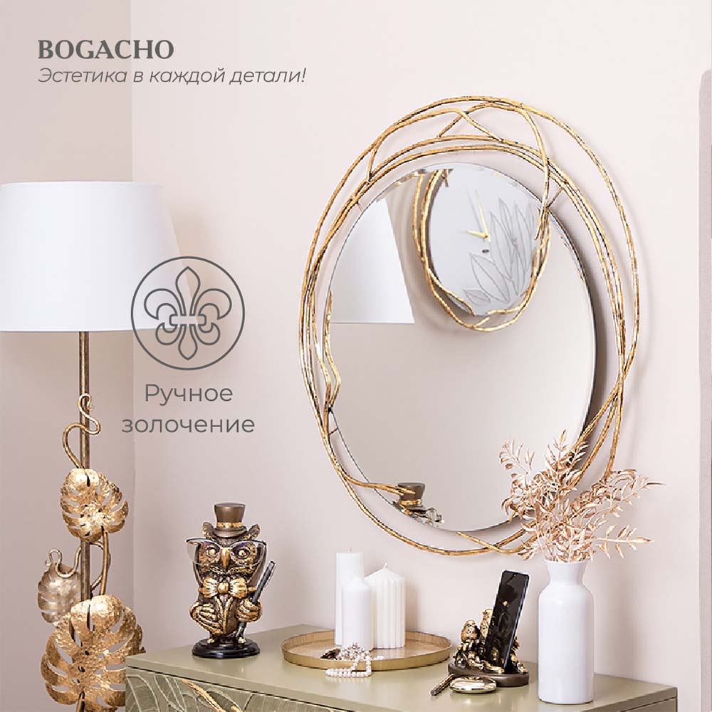 Зеркало настенное Эстетика круглое