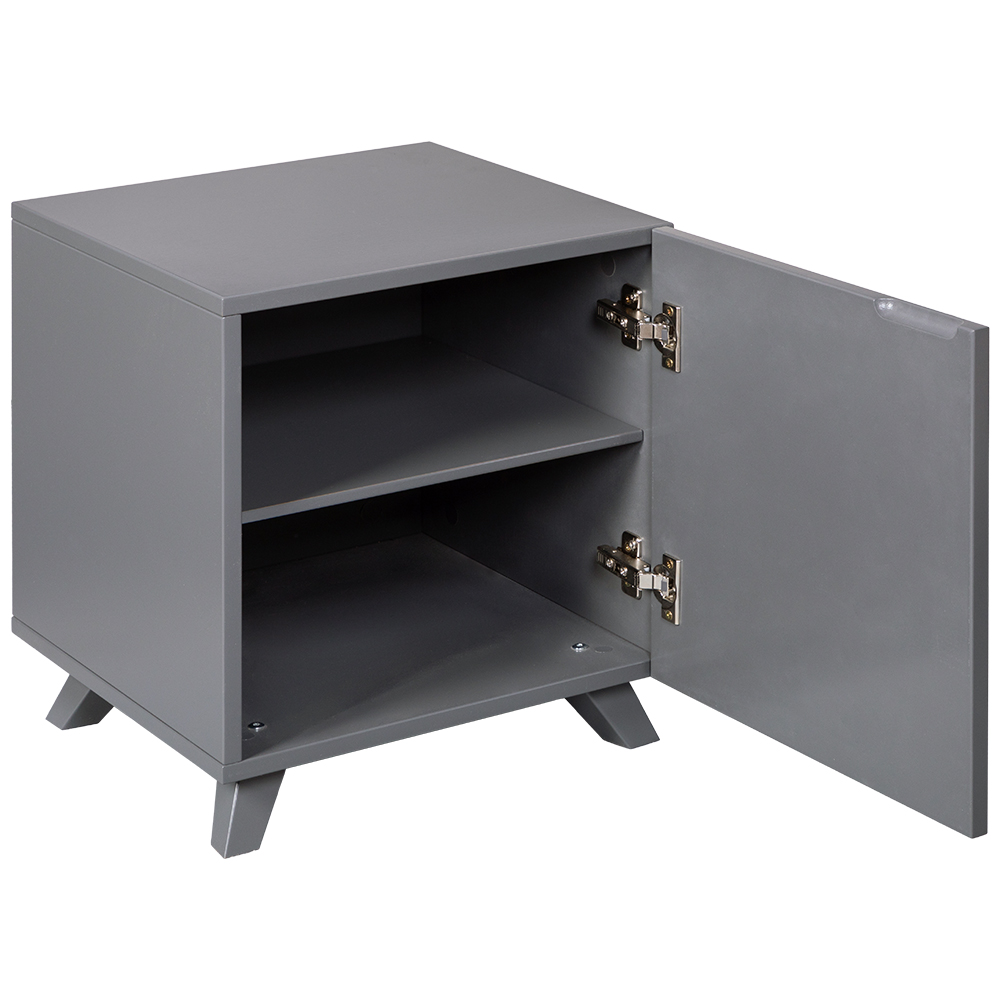 Тумба прикроватная Тропики с 1 полкой Графика правая