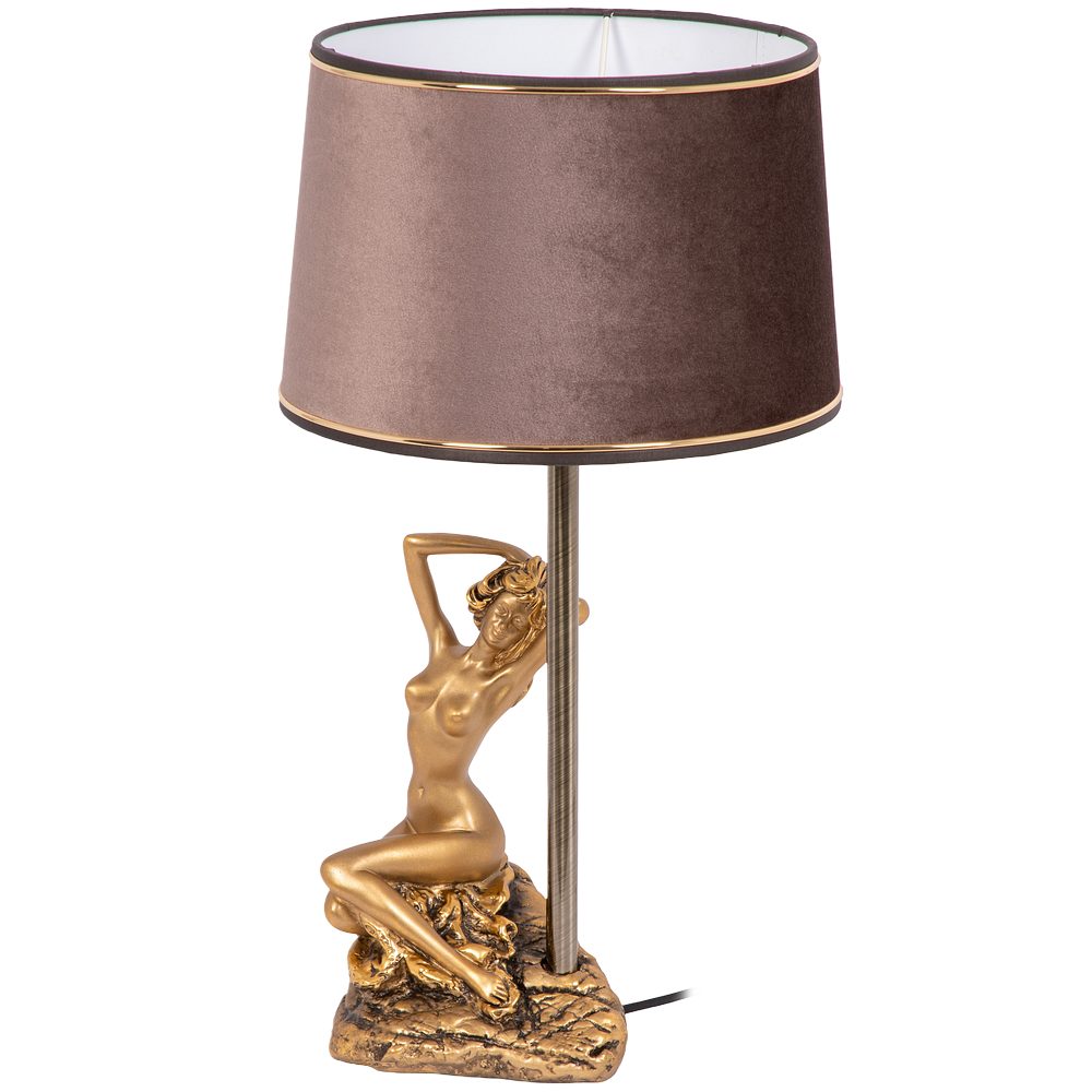 Настольная лампа Девушка на камне