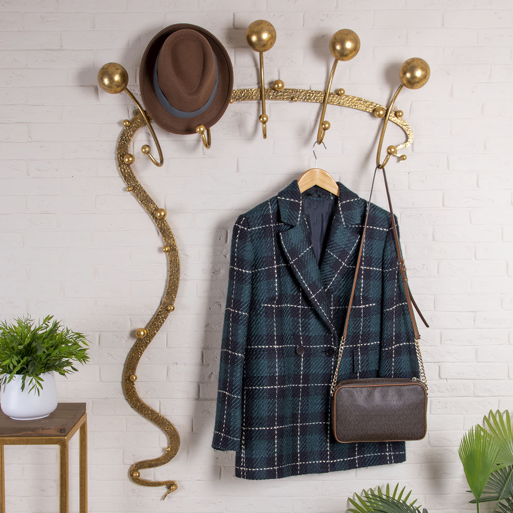 Вешалка настенная Врубель 2 кованая 