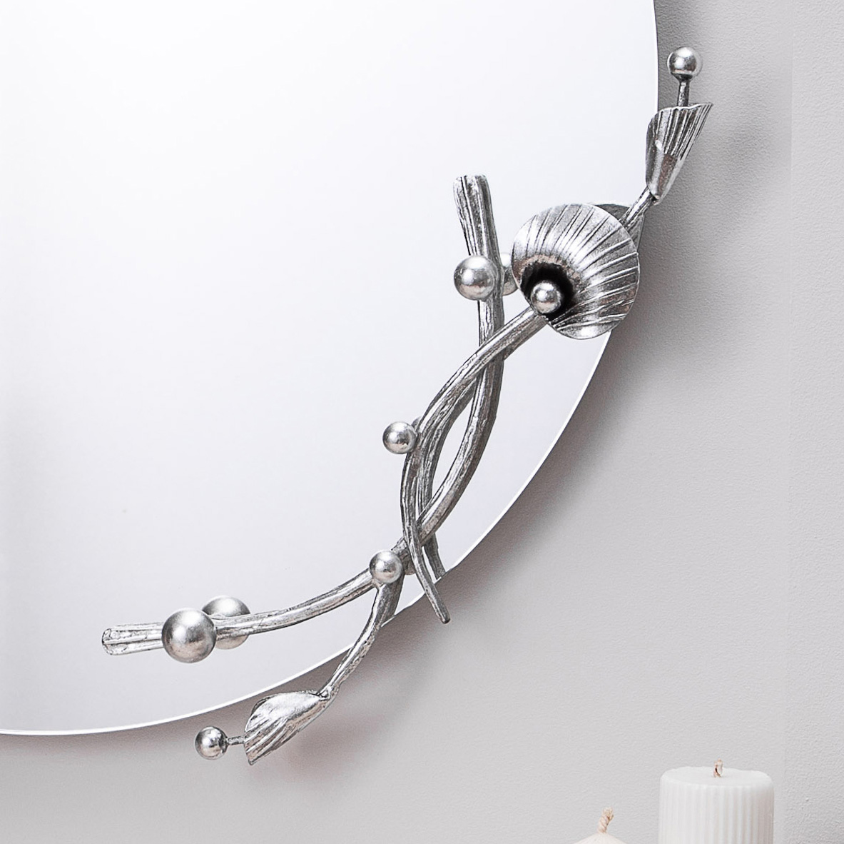 Зеркало настенное Атлантида круглое