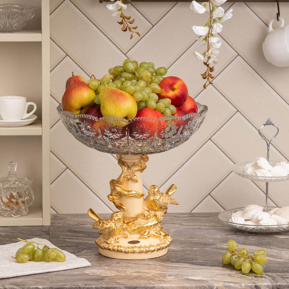 Фруктовница-конфетница Мелодия любви