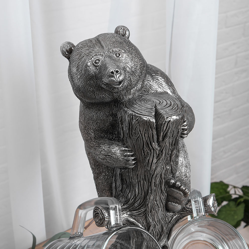 Набор бокалов для пива Медведь 4