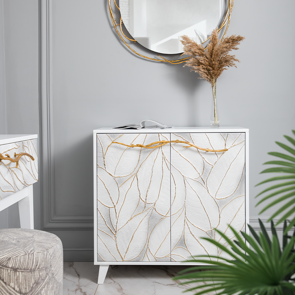 Комод Эстетика Графика с 2 полками 