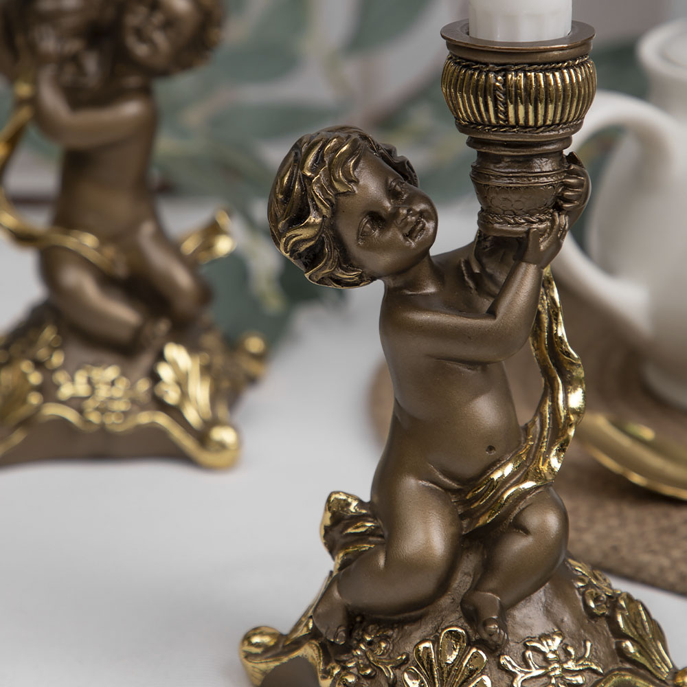 Подсвечники Путти
