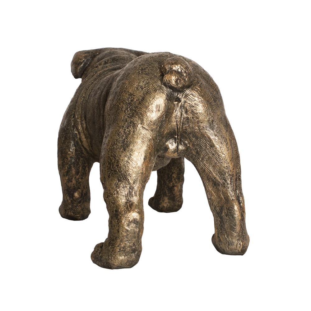 Декоративная садовая фигура Сэр Винстон Бульдог