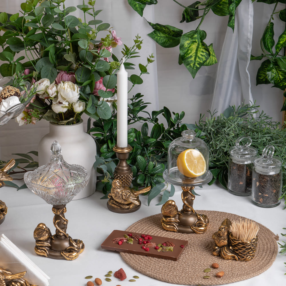 Подсвечник Атмосфера Птичка правый