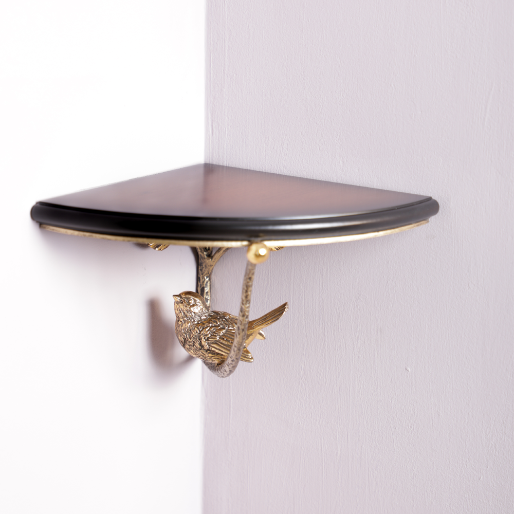 Полочка Атмосфера кованая угловая